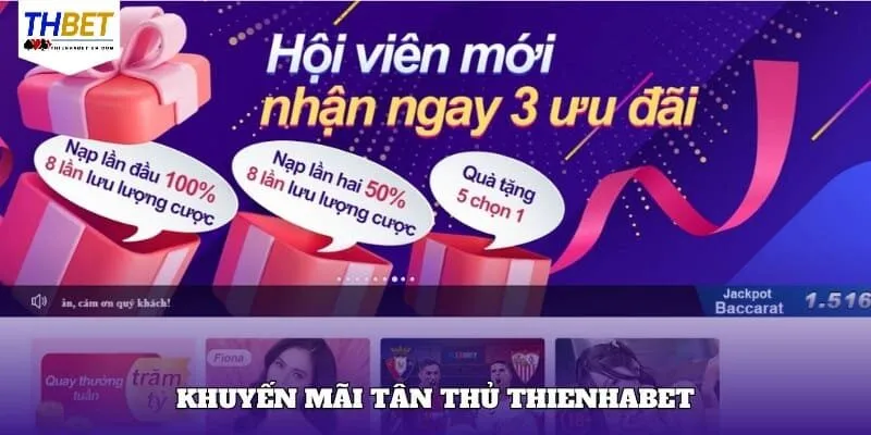 Khuyến mãi Thienhabet dành cho tân thủ